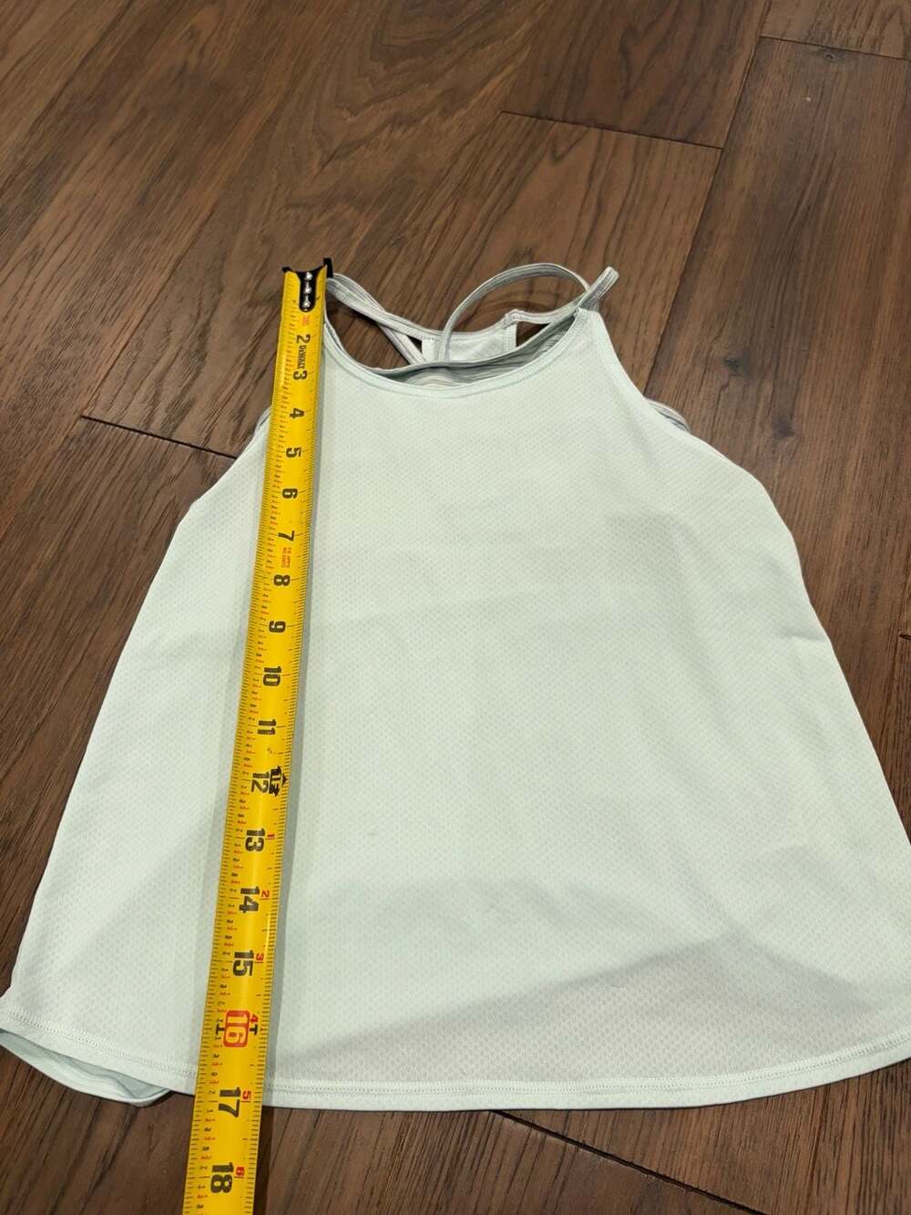Z by Zella Girls Athletic Tank Top Size S (7/8) Mint Green Racerback Activewear